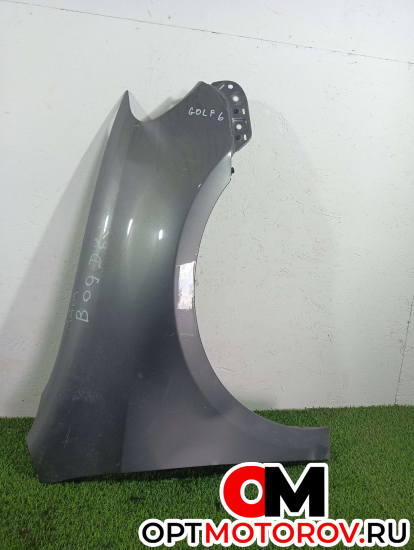 Крыло переднее правое  Volkswagen Golf 6 поколение 2010 5K6821216C #1