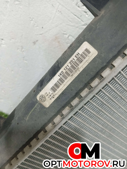 Радиатор основной  Skoda Superb 2 поколение 2010 1K0121251EH #3
