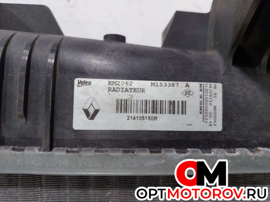 Воздуховод (дефлектор) радиатора  Renault Megane 3 поколение 2010 214105150R, RM2062 #3