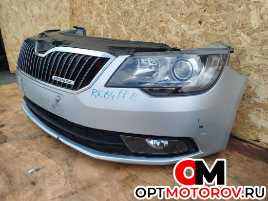 Передняя часть (ноускат) в сборе  Skoda Superb 2 поколение [рестайлинг] 2014 1K0121205AC, 3T0807183A, 1K0121203AH, 3T2941016F, 3T2941015F #4