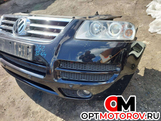 Передняя часть (ноускат) в сборе  Volkswagen Touareg 1 поколение 2006 7L6807217AS, 7L0959455F, 7L0959455G #5
