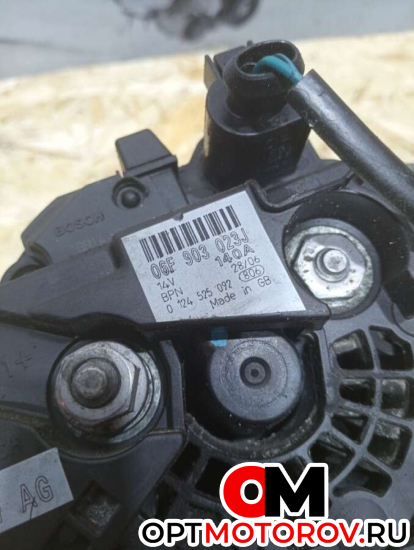 Генератор  Audi A4 B7 2006 06F903023J           #4 Генератор  Audi A4 B7 2006 06F903023J           #4