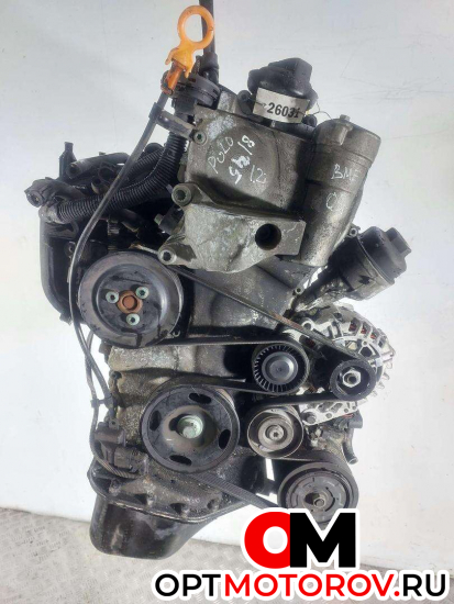 Двигатель  Volkswagen Polo 4 поколение [рестайлинг] 2005 BME #1