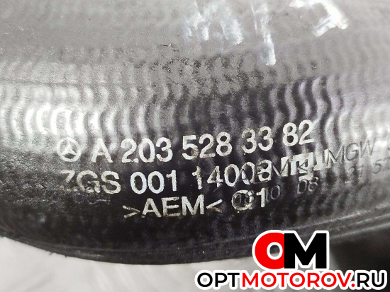 Патрубок интеркулера  Mercedes-Benz C-Класс W203/S203/CL203 [рестайлинг] 2006 A2035283382 #2