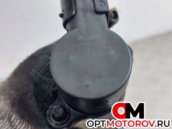 Топливная рампа  Mercedes-Benz C-Класс W203/S203/CL203 2002 A6110700095, A6110780149, A0041537528, 0445214004, 0281002241 #3