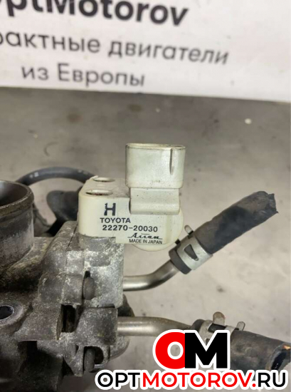Дроссельная заслонка  Toyota Highlander 1 поколение [рестайлинг] 2004 2221020130           #3