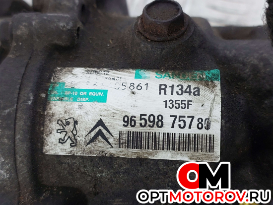 Компрессор кондиционера  Peugeot 307 1 поколение [рестайлинг] 2007 9659875780 #4