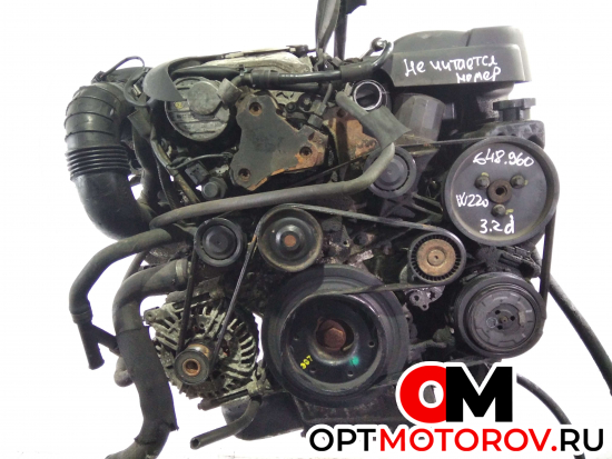 Двигатель  Mercedes-Benz S-Класс W220 [рестайлинг] 2003 648960 #1